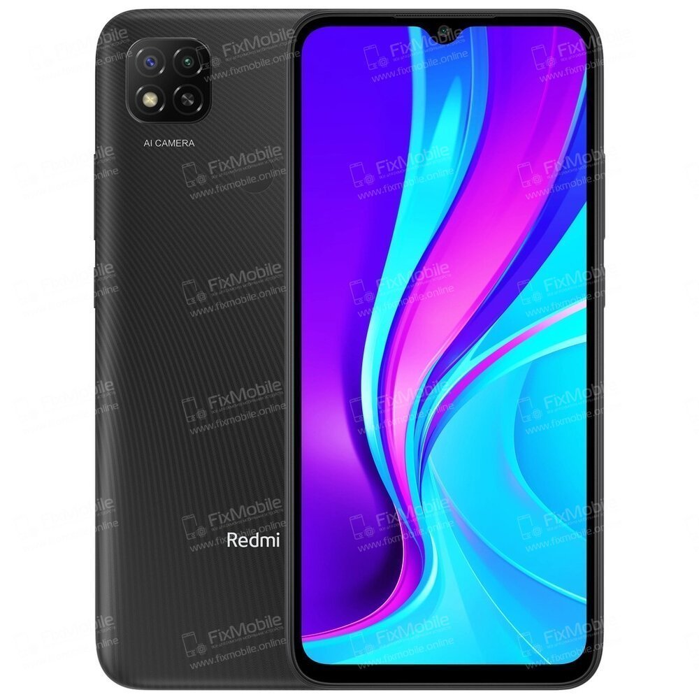 Контейнер SIM для Xiaomi 9C (зеленый)