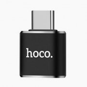 Адаптер (переходник) HOCO UA5 (Type-C - USB-A) черный