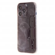 Чехол-накладка - SC332 для Apple iPhone 14 Pro (бордовая) — 3