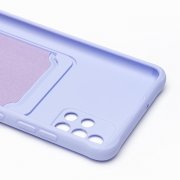 Чехол-накладка - SC304 с картхолдером для Samsung Galaxy A51 4G (A515F) (фиолетовая) — 2