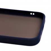 Чехол-накладка - PC041 для Apple iPhone 14 Plus (черно-фиолетовая) — 2
