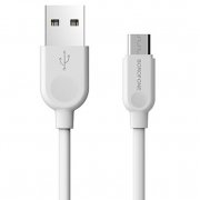 Кабель Borofone BX14 (USB - micro USB) 300см (белый) — 1