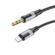 Кабель Borofone BL19 (Lightning - 3.5mm) 100см (черный)