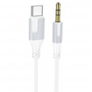 Кабель Borofone BL19 (Type C - 3.5mm) 100см (белый) — 1