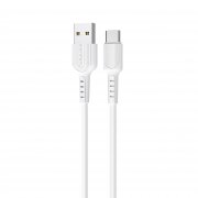 Кабель Borofone BX16 Easy (USB - Type C) 100см (белый) — 1