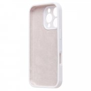 Чехол-накладка Soft Touch для Apple iPhone 16 Pro (белая) — 2