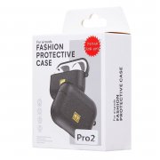 Чехол для кейса Apple AirPods Pro 2 (черный) — 2
