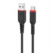 Кабель Hoco X59 Victory (USB - Type C) 100см (черный) — 1