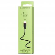 Кабель Borofone BX17 (USB - Type C) 100см (черный) — 2