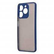 Чехол-накладка для Realme C63 4G (темно-синяя) — 3