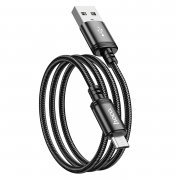 Кабель Hoco X89 Wind (USB - micro USB) 100см (черный) — 2