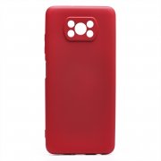 Чехол-накладка Activ для Xiaomi Poco X3 Pro (бордовая) — 1