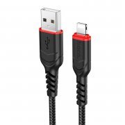 Кабель Hoco X59 Victory (USB - lightning) 100см (черный) — 1