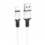 Кабель Borofone BX84 (USB - lightning) 100см (белый)