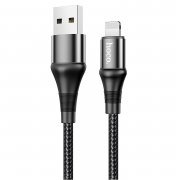 Кабель Hoco X50 Excellent (USB - lightning) 100см (черный)