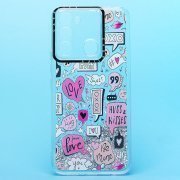 Чехол-накладка для Tecno Spark 8c (разноцветная) — 1