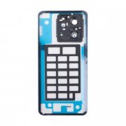Задняя крышка для Xiaomi 13T Pro (голубая) Премиум