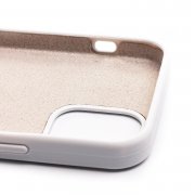 Чехол-накладка Soft Touch для Apple iPhone 12 mini (белая) — 3