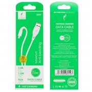 Кабель SKYDOLPHIN S20V (USB - micro USB) 100см (белый) — 2