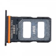Контейнер SIM для Xiaomi Poco X6 5G (черный) — 2