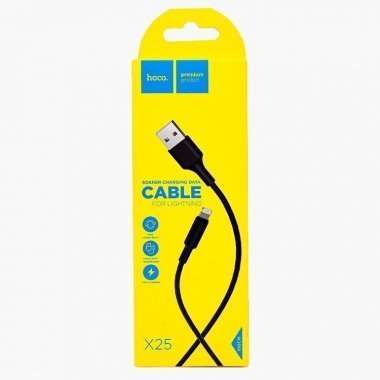 Кабель Hoco X25 Soarer для Apple (USB - Lightning) черный &mdash; 2
