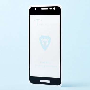 Защитное стекло для Samsung Galaxy J2 Core (2018) J260F (полное покрытие)(черное) — 2