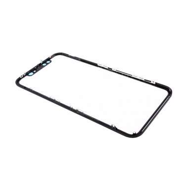 Стекло для Apple iPhone XR с пленкой OCA (черное) — 1