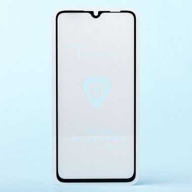Защитное стекло для Xiaomi Mi A3 Lite (полное покрытие)(черное) — 1