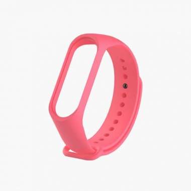 Ремешок для Xiaomi Mi Band 3 силиконовый (розовый) — 2