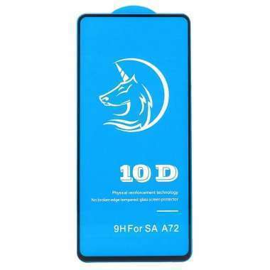 Защитное стекло для Samsung Galaxy A72 (A725F) (полное покрытие) (черное) &mdash; 1