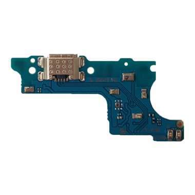 Шлейф для Samsung Galaxy M01 (M015F) плата на разъем зарядки/микрофон (Широкий шлейф) — 1