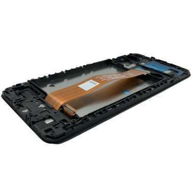 Дисплейный модуль с тачскрином для Samsung Galaxy A12 (A125F) (черный) (AAA) LCD — 3