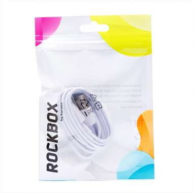 Кабель RockBox (USB - Type-C) белый — 1