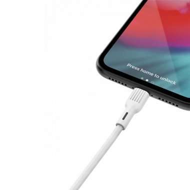Кабель SKYDOLPHIN S03V (USB - micro-USB) (белый) — 3