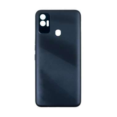 Задняя крышка для Tecno Spark 7 (черная) &mdash; 1