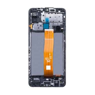 Дисплейный модуль с тачскрином для Samsung Galaxy M12 (M127F) (черный) (AA) — 3