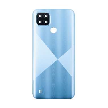Задняя крышка для Realme C21 (голубая) &mdash; 2