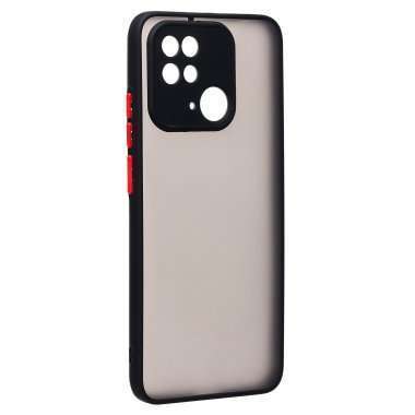 Чехол-накладка - PC041 для Xiaomi Redmi 10C (черная) — 6