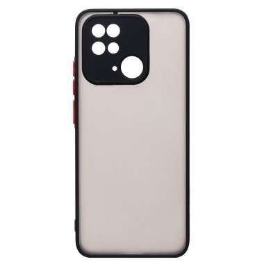 Чехол-накладка - PC041 для Xiaomi Redmi 10C (черная) — 1