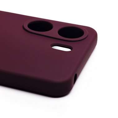 Чехол-накладка Activ Full Original Design для Xiaomi Poco C65 (225756) (бордовая) — 5