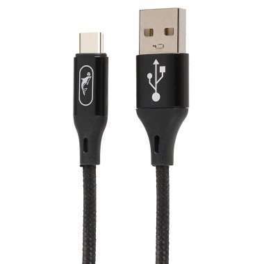 Кабель SKYDOLPHIN S55T (USB - Type-C) (черный) — 1