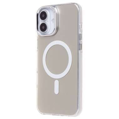 Чехол-накладка SafeMag для Apple iPhone 16 Plus (белая) — 8