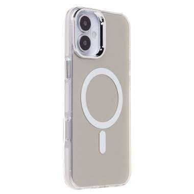 Чехол-накладка SafeMag для Apple iPhone 16 Plus (белая) — 7