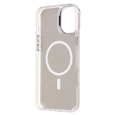 Чехол-накладка SafeMag для Apple iPhone 16 Plus (белая) — 6