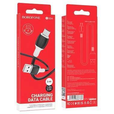 Кабель Borofone BX84 (USB - micro USB) (черный) — 2