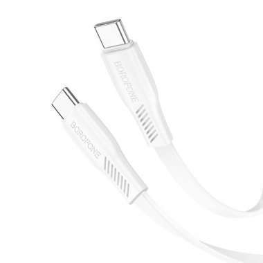 Кабель Borofone BX85 (Type C - Type C) (белый) — 4