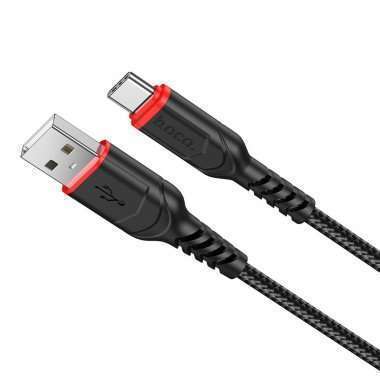 Кабель Hoco X59 Victory (USB - Type C) 100см (черный) — 4