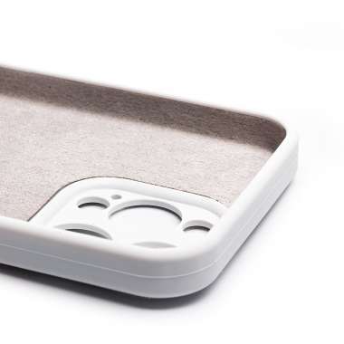 Чехол-накладка Soft Touch для Apple iPhone 15 Pro Max (белая) — 3