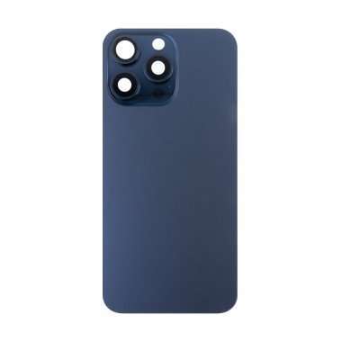 Задняя крышка для Apple iPhone 15 Pro Max (синяя) Премиум &mdash; 2