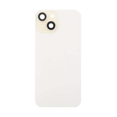 Задняя крышка для Apple iPhone 15 (желтая) Премиум — 2